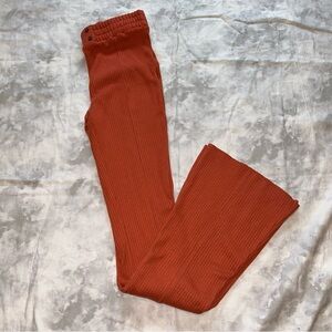 Out From Under Urban Outfitters Ribbed Flare Leg Pants